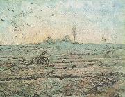 Vincent Van Gogh The Plough and the Harrow (nn04) France oil painting reproduction